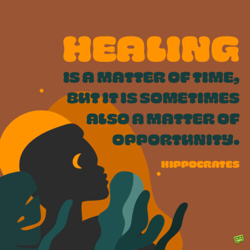 Healing quote to note and share.