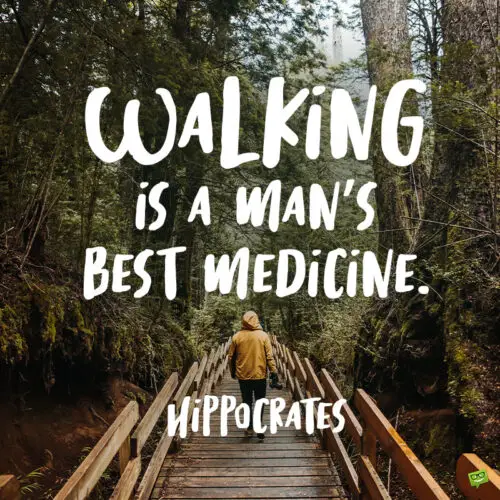 Hiking quote to note and share.
