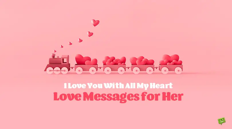 Her messages for Deep love