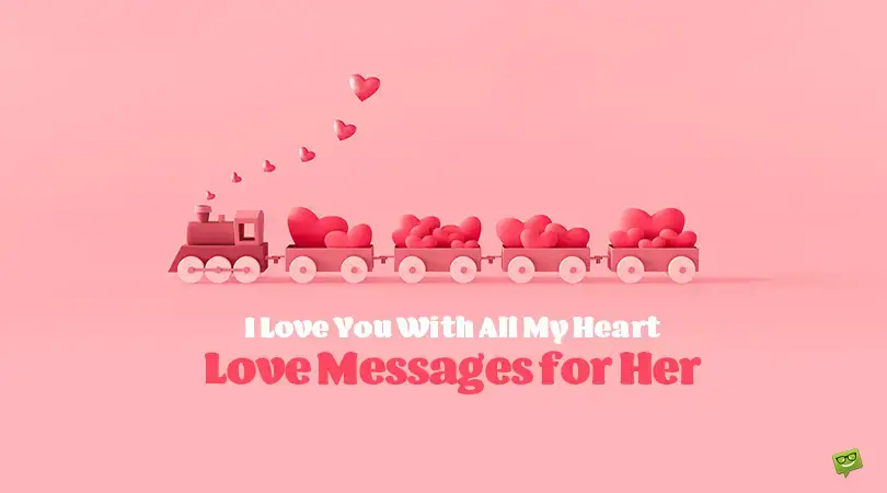 Your love once message to 