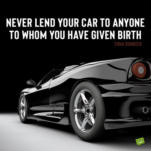 Love quote for my car on image to share.