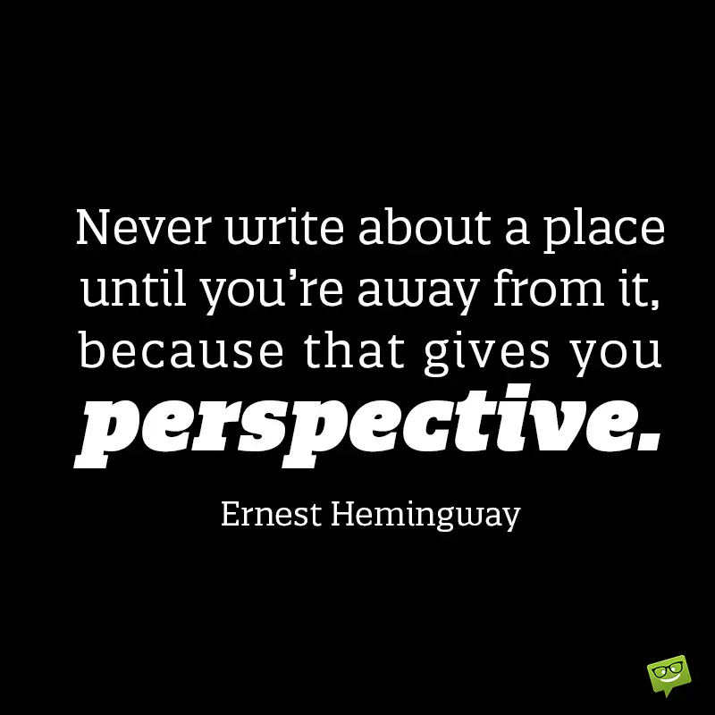 Perspective Quotes A Different Point Of View