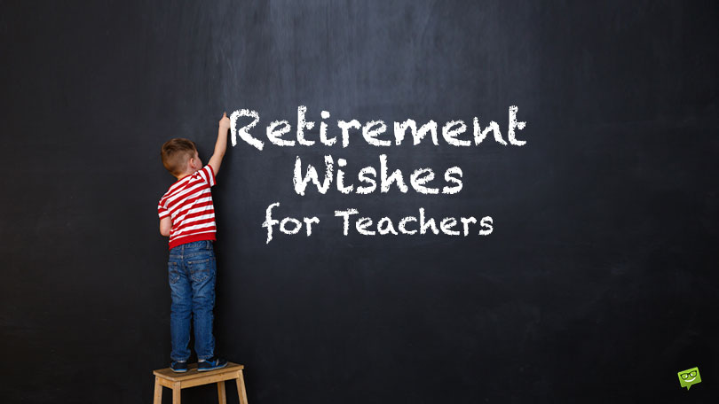Retirement Wishes for Teachers