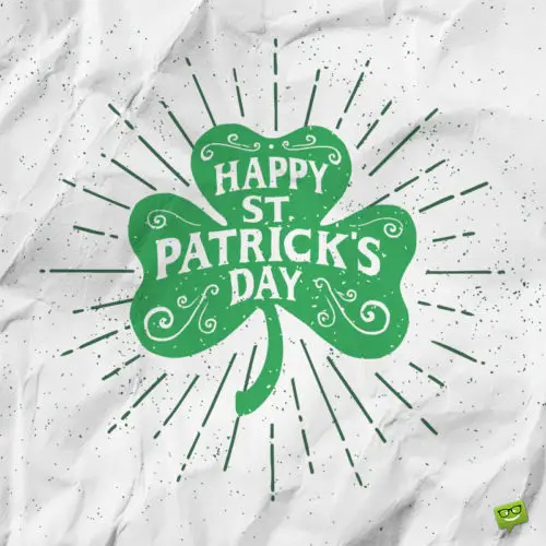 Happy St. Patrick's day image.