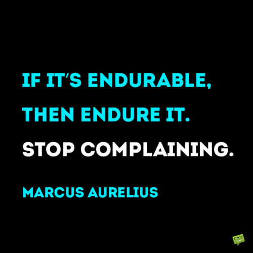 Powerful stoic quote by Marcus Aurelius to note and share.