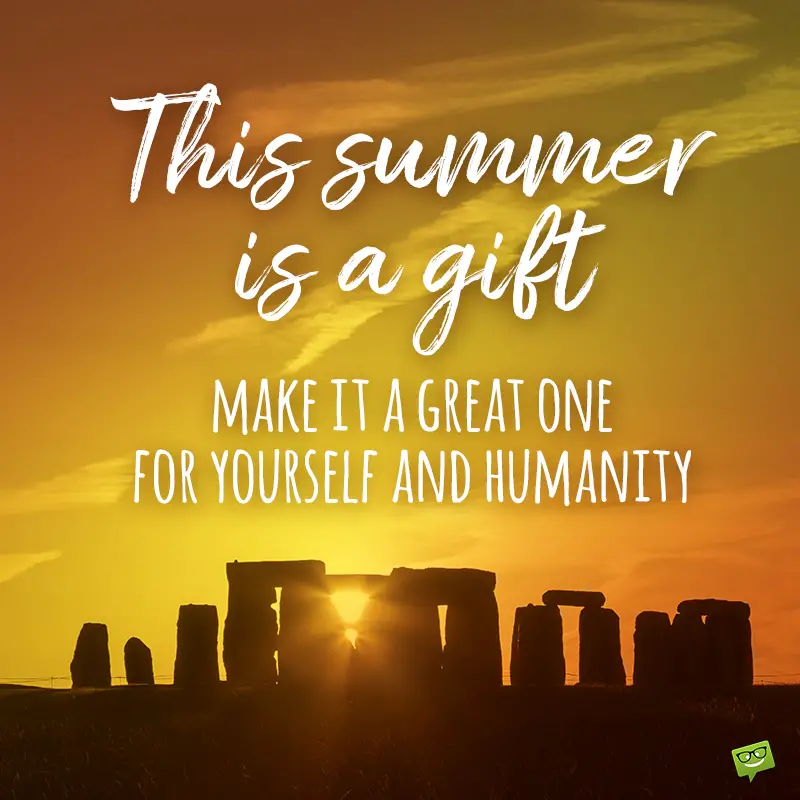 Happy Summer Solstice Celebrate the Longest Day of the Year