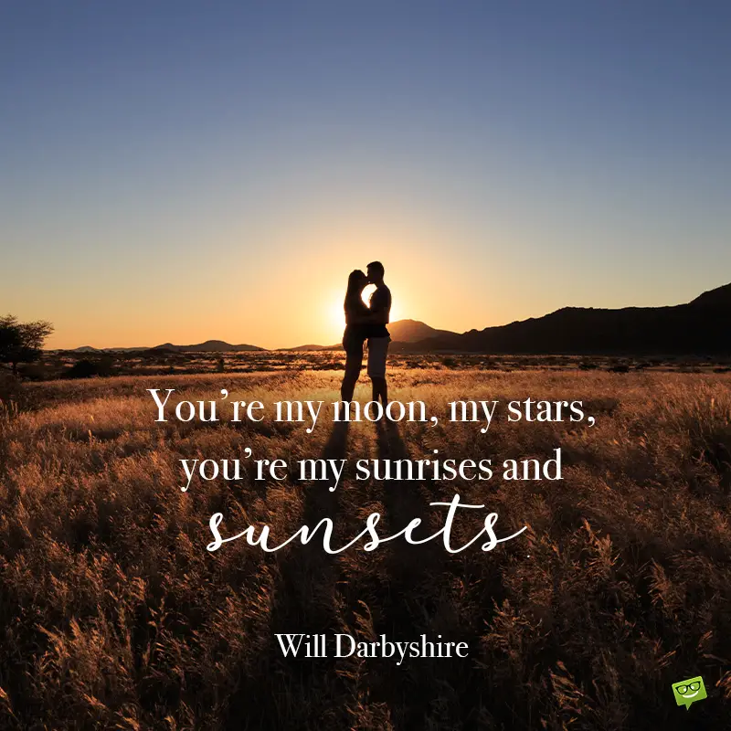 Love quotes about sunset and Sunset Quotes