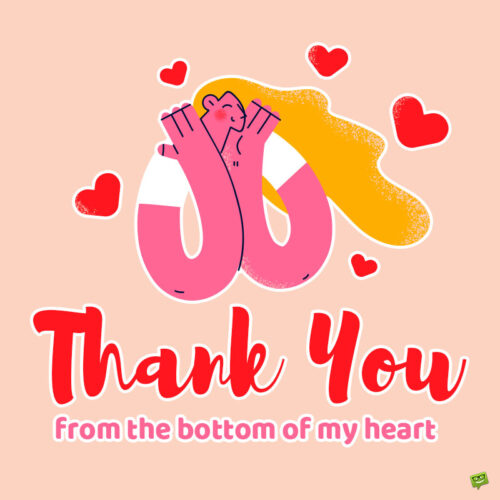 Thank You from the Bottom of my Heart | Birthday Wishes Expert