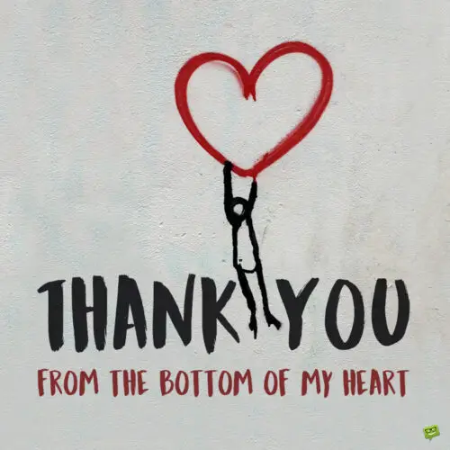 Thank You from the Bottom of my Heart | Birthday Wishes Expert