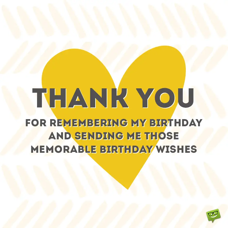 birthday thank you quotes