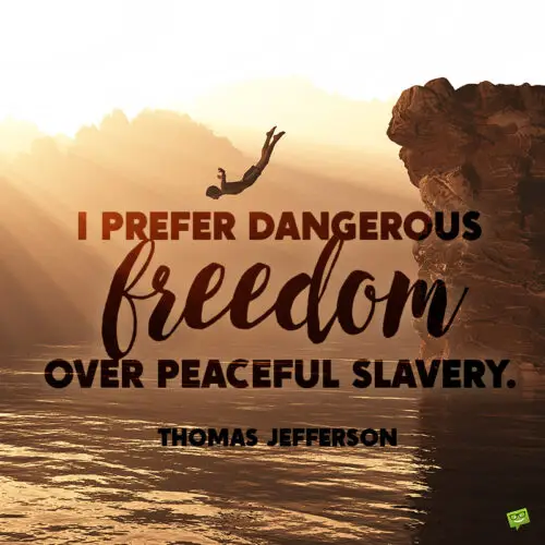 Thomas Jefferson quote to note and share.
