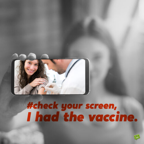 Vaccination caption for instagram.
