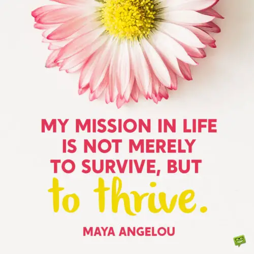 Good morning quote about beauty on pic with exotic flowers. | Birthday Wishes Expert An inspirational good morning quote by Maya Angelou on an image with a beautiful flower.