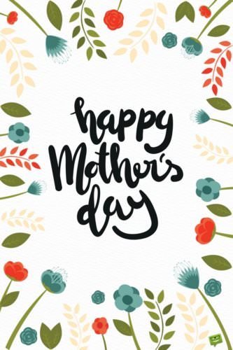Happy Mother's day