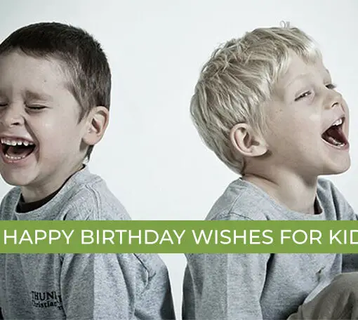 Happy Birthday Wishes for Kids