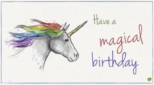 Have a magical birthday!