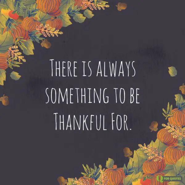 Blessed thanksgiving
