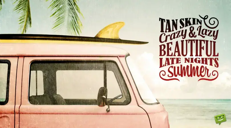 Ocean Summer And Beach Quotes