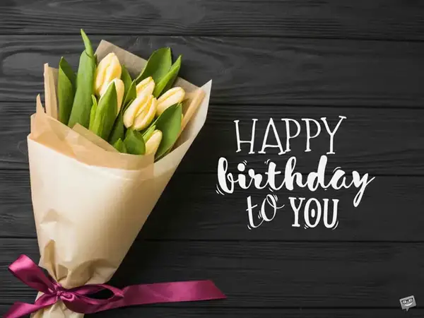 Happy Birthday to you!