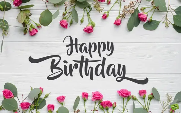 Happy Birthday.