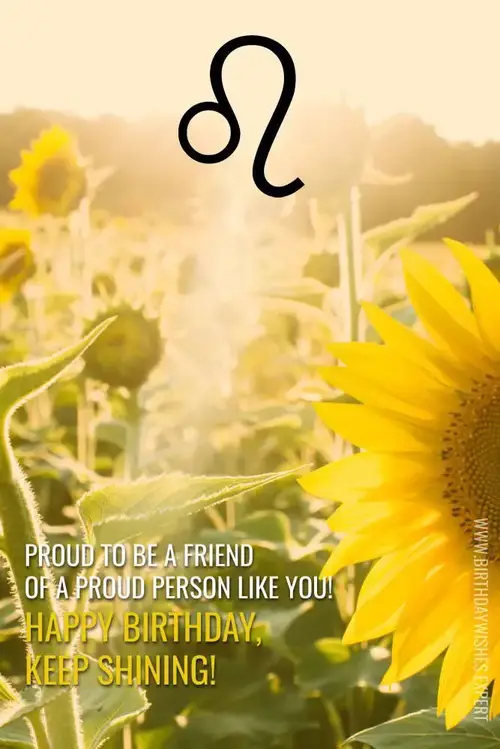 Leo-Birthday-Wishes