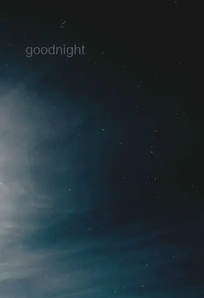 Goodnight. | Birthday Wishes Expert Goodnight.