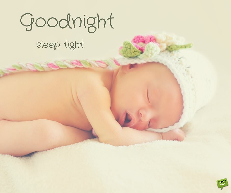 Goodnight Image With Baby