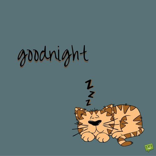 Goodnight. | Birthday Wishes Expert Goodnight.