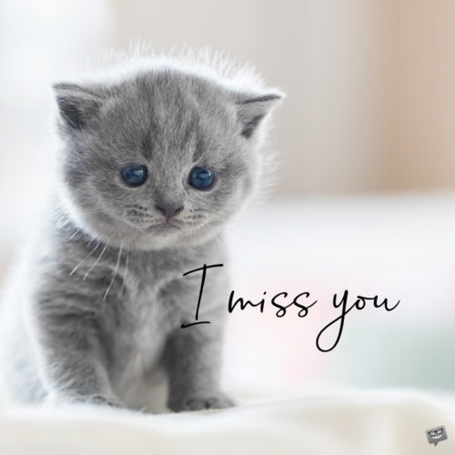 I miss you image to share with the one you miss.