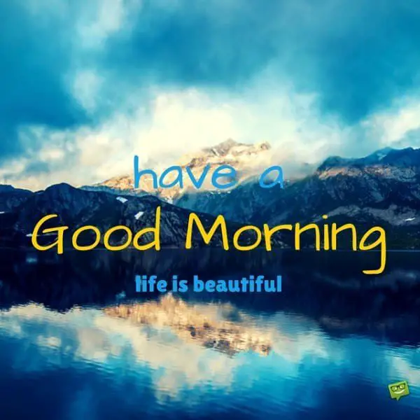 15 Optimistic Good Morning Cards