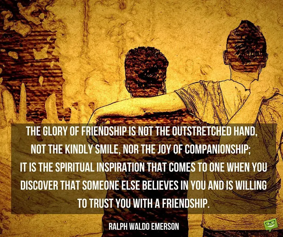 Friendship Quotes 1 Ralph Waldo Emerson