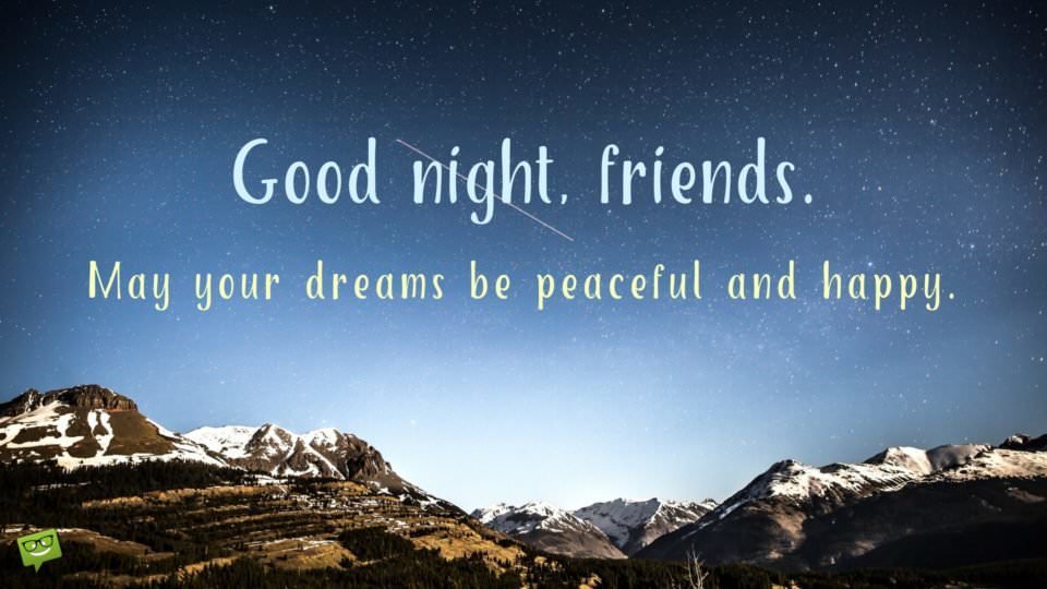 Relaxing, Funny and Inspirational Good Night Messages