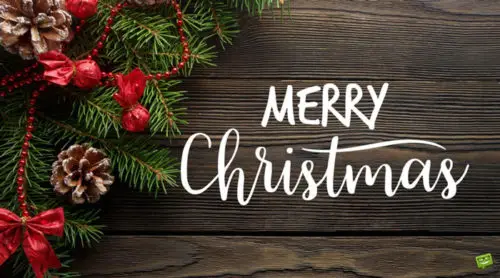 Christmas card. Merry Christmas.