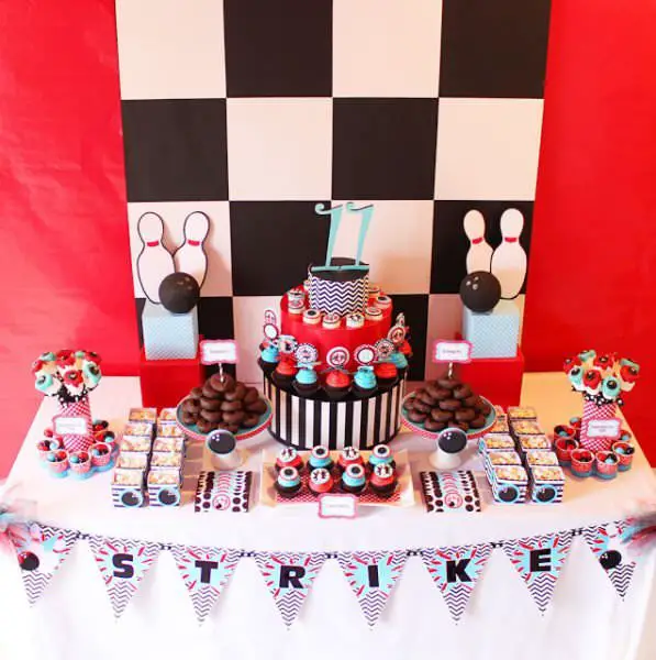 Bowling Party from Amanda's Parties to Go | Birthday Wishes Expert Bowling Party from Amanda's Parties to Go
