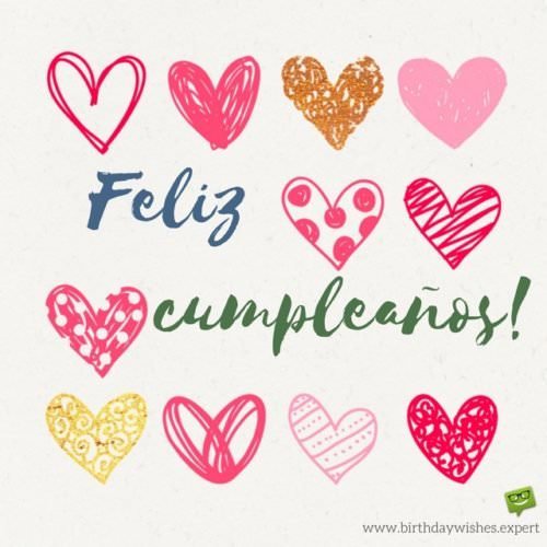 ¡Feliz cumpleaños!