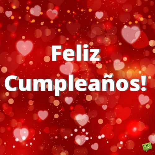 ¡Feliz cumpleaños!