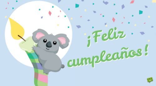 ¡Feliz cumpleaños!