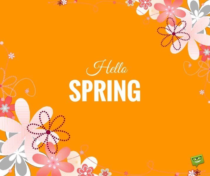 Hello, Spring!