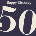 Happy 50th Birthday! Happy 50th Birthday!