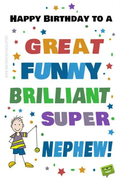 Happy Birthday Great Nephew Happy Birthday, Nephew! | 50 Exclusive Wishes For Him