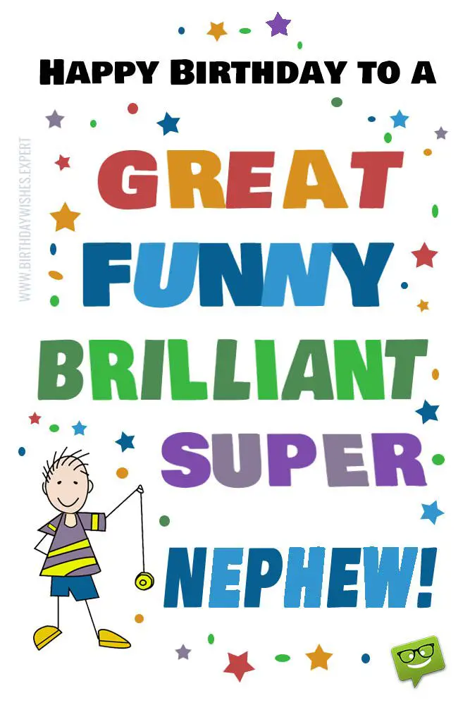 special nephew happy birthday greeting card cards love kates - free ...