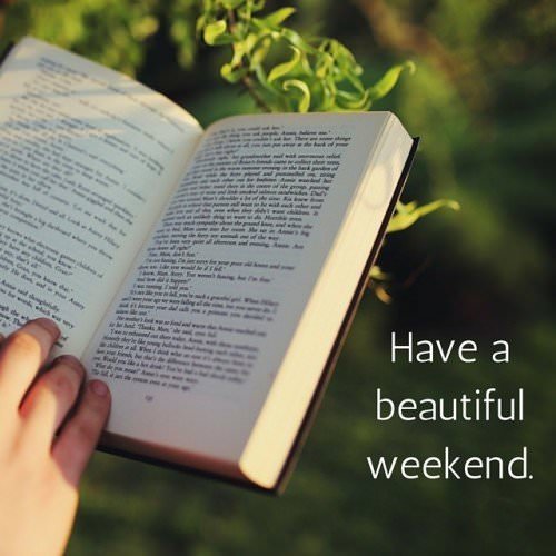 Have a beautiful weekend.