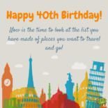 Happy 40th Birthday! Happy 40th Birthday!