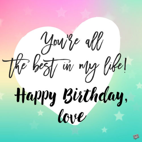 Featured image of post Birthday Wishes Text For Girlfriend : You can use them individually or in combination for an even more impactful text message.