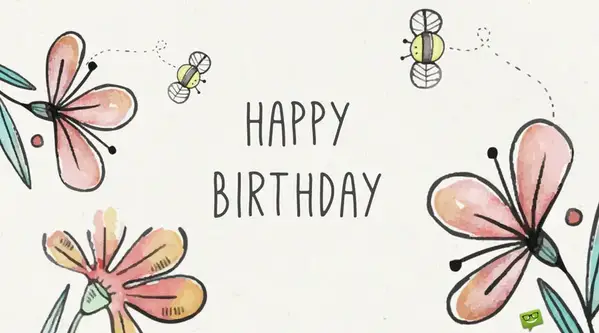 Happy Birthday.