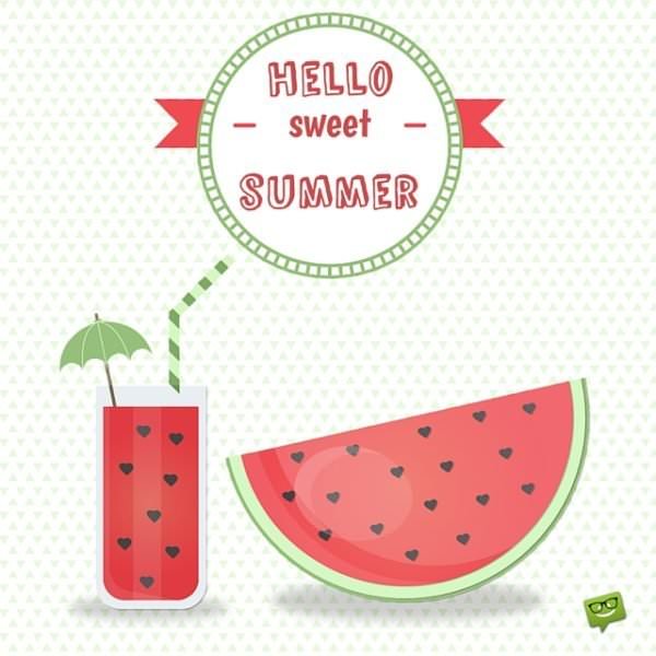 Hello Sweet Summer!