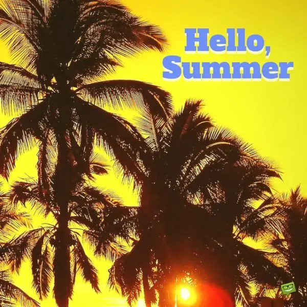 Hello, Summer!