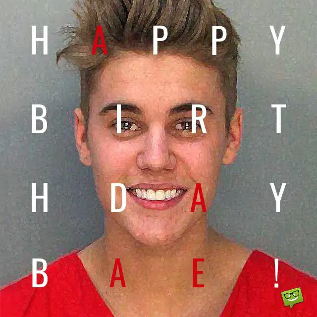 Happy Birthday, bae! Happy Birthday, bae!