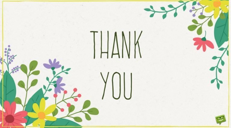 Thank You Messages on Cards that express Gratitude