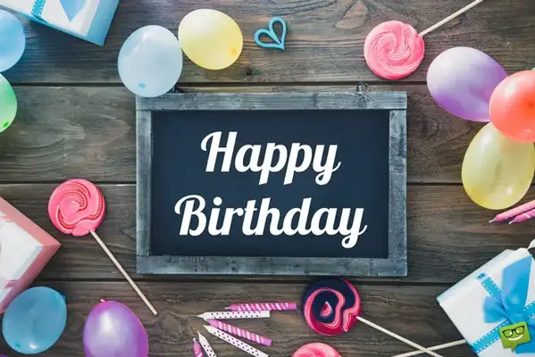 Happy Birthday.